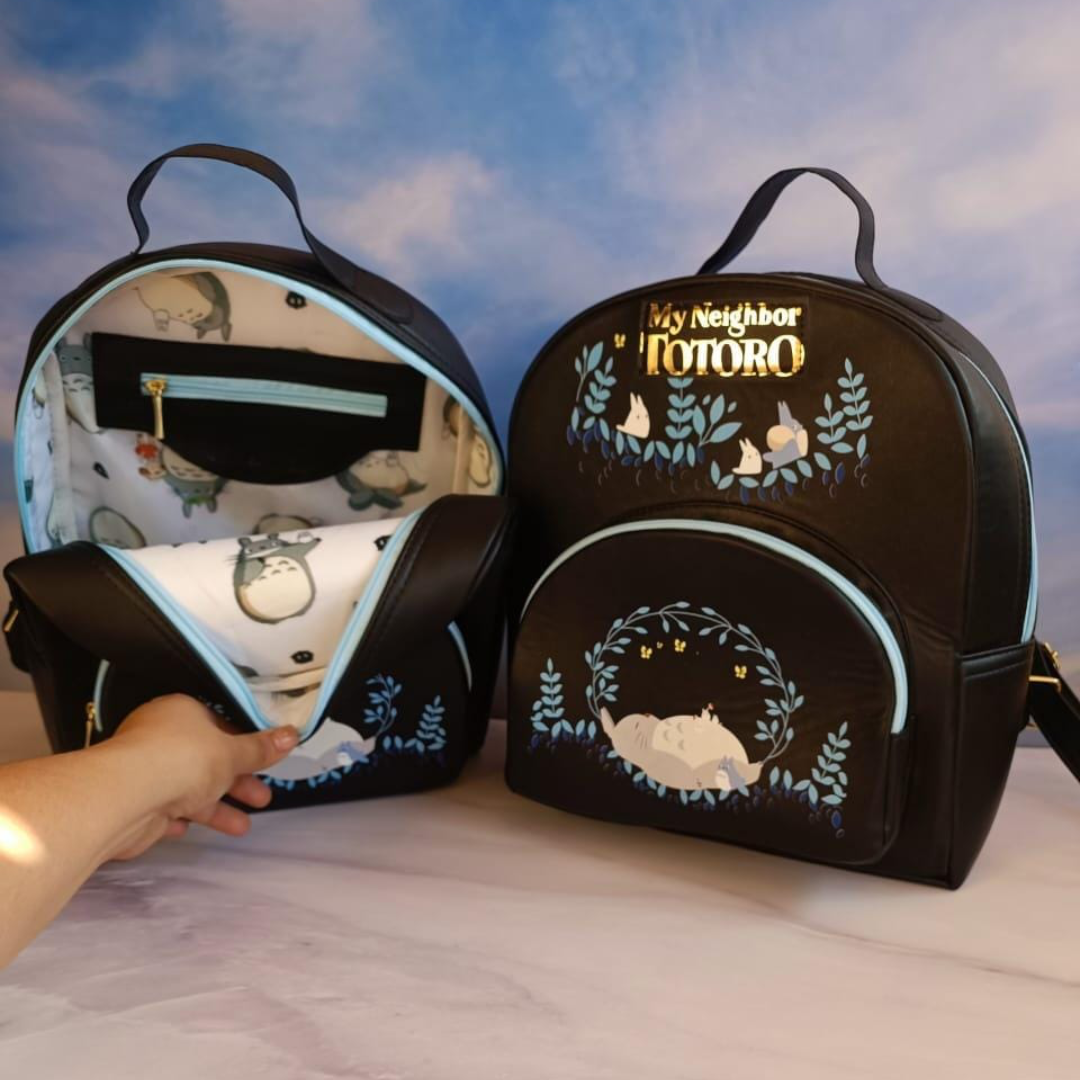 Mochila Totoro - Negra