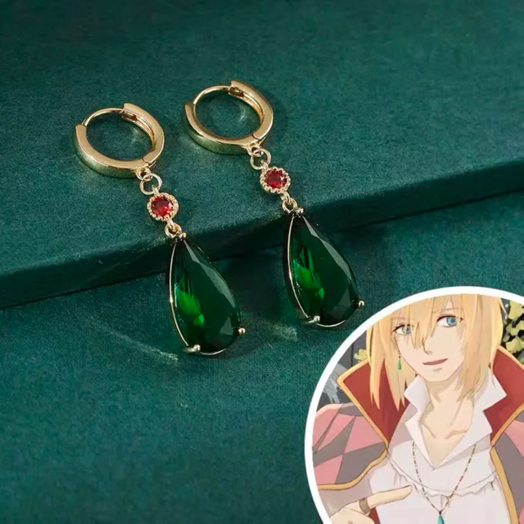 Collar y aretes de Howl