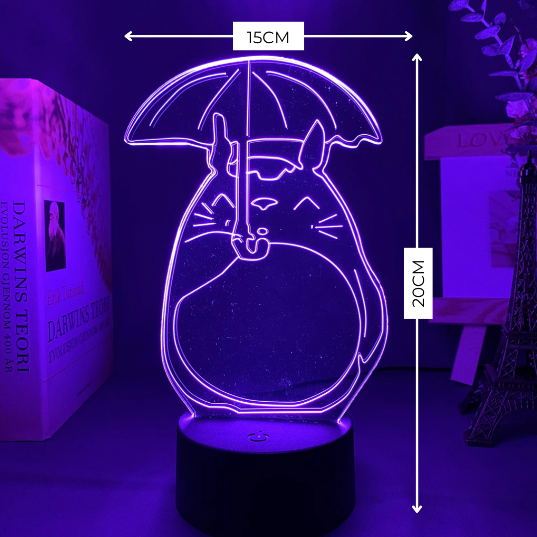 Totoro luz led