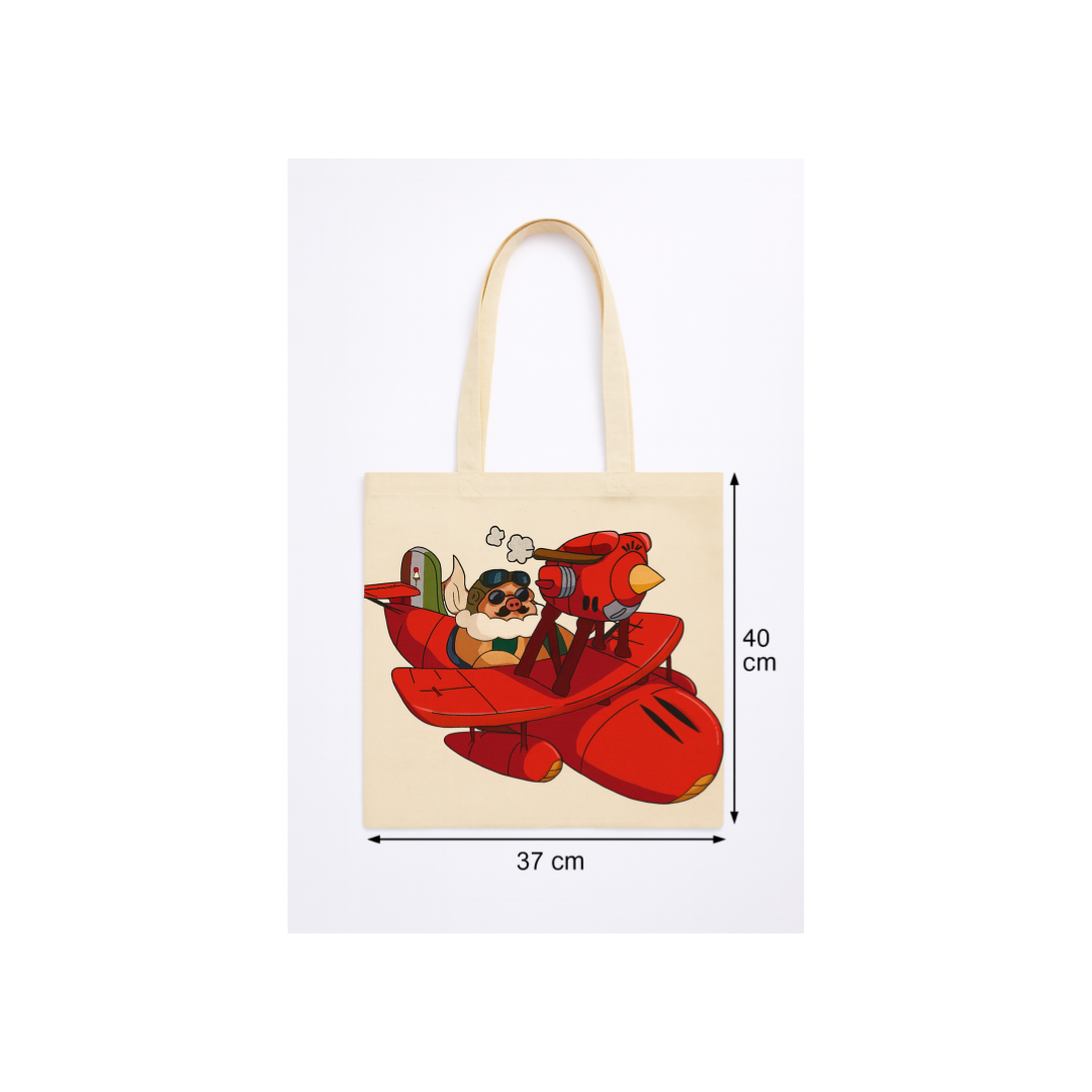 Totebag Porco Rosso
