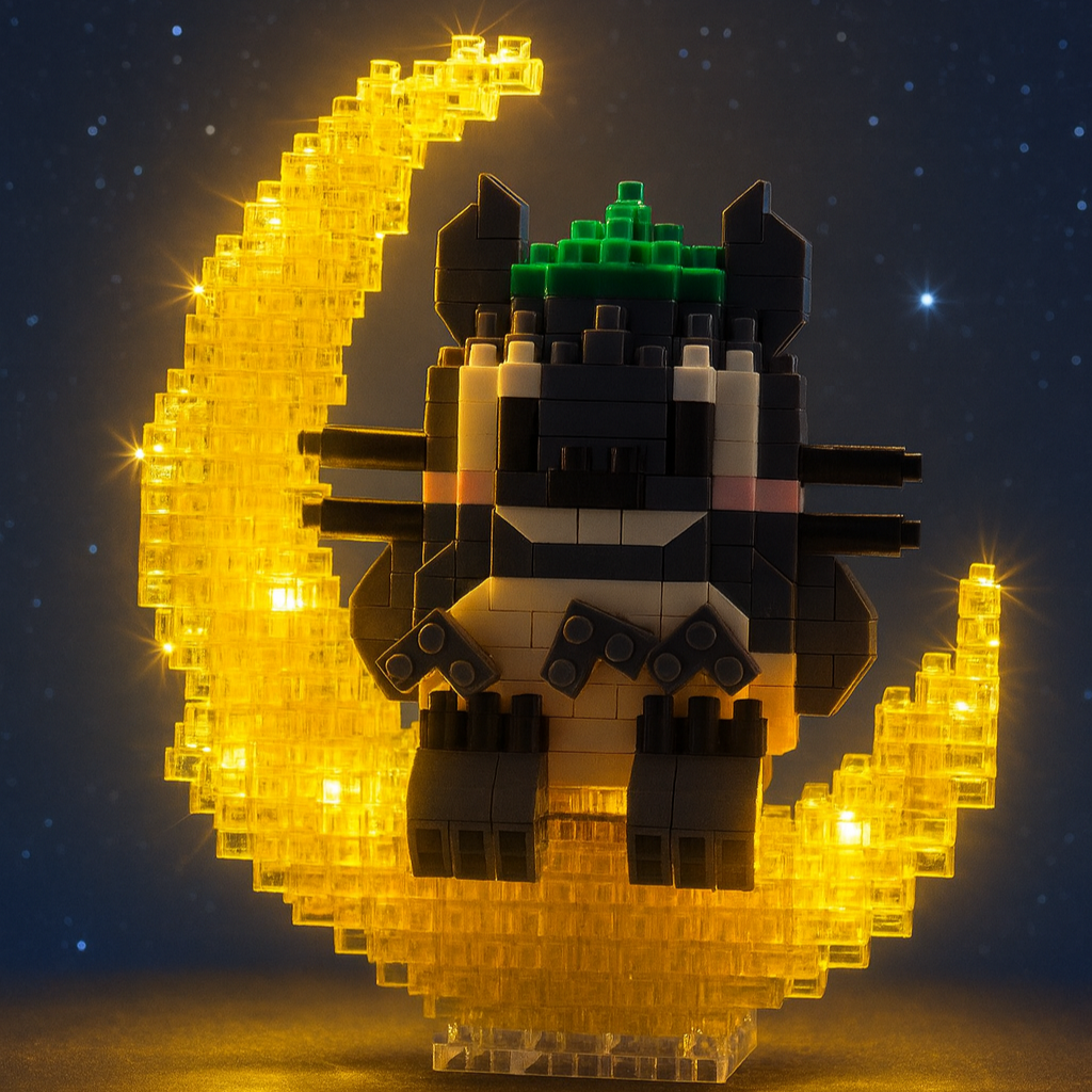 Totoro en la Luna