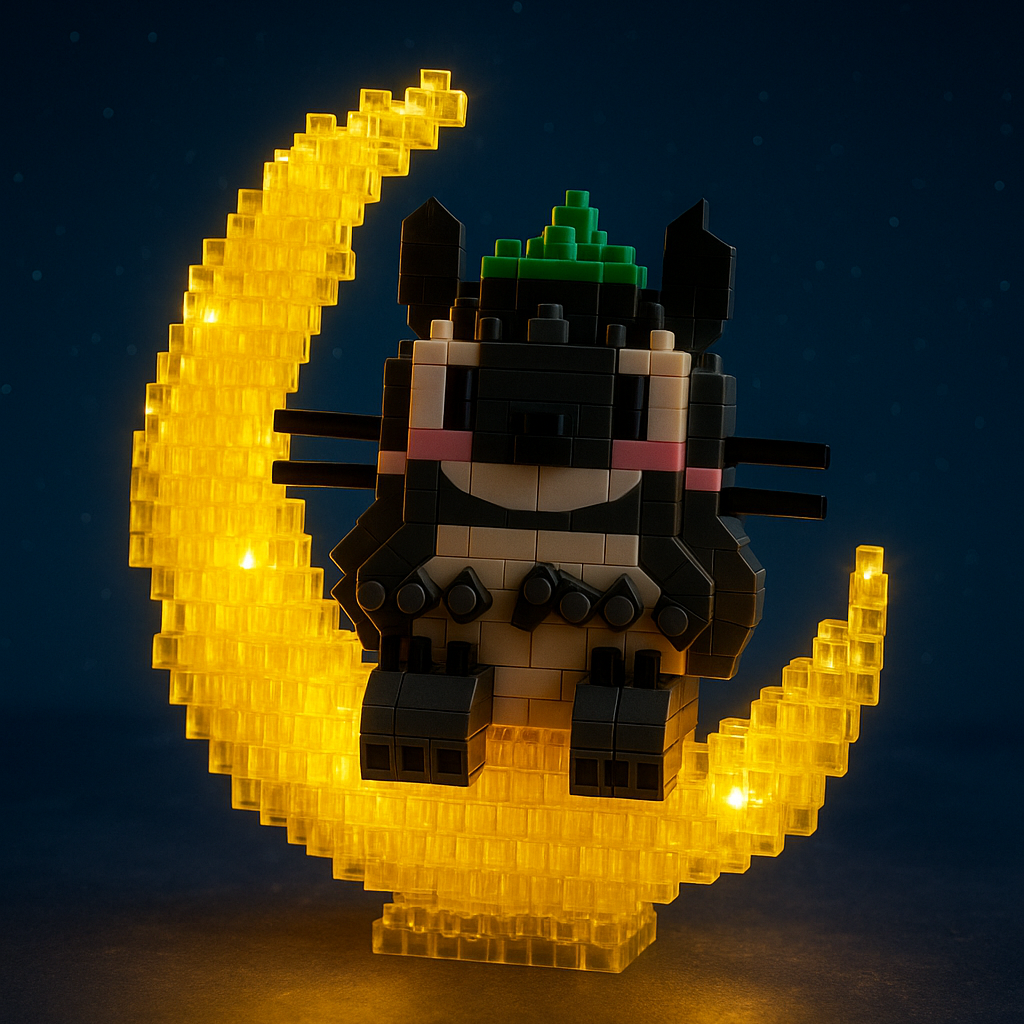 Totoro en la Luna